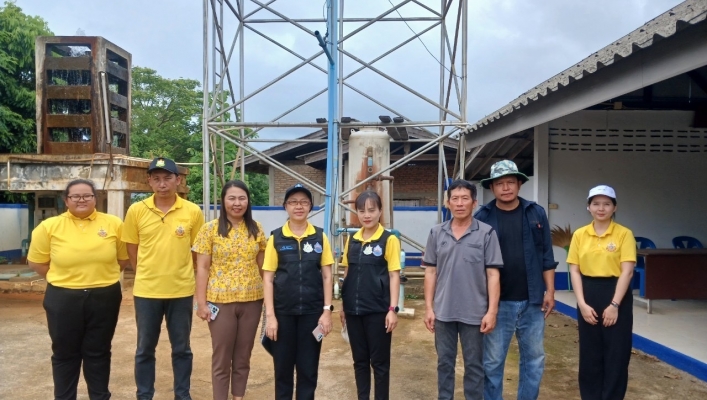 สทน.1 เก็บตัวอย่างน้ำประปาหมู่บ้านตรวจวิเคราะห์คุณภาพน้ำโครงการเสริมสร้างศักยภาพ อปท. ในการประเมินคุณภาพระบบประปาหมู่บ้าน