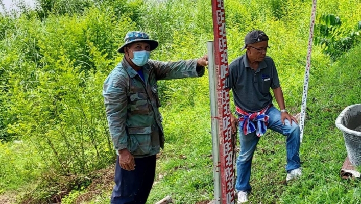 ทส. ทน. สทน.11 ส่วนอุทกวิทยา ซ่อมบำรุงสถานีบ้านปากเซน้อย ตำบลตาลสุม  อำเภอตาลสุม จังหวัดอุบลราชธานี