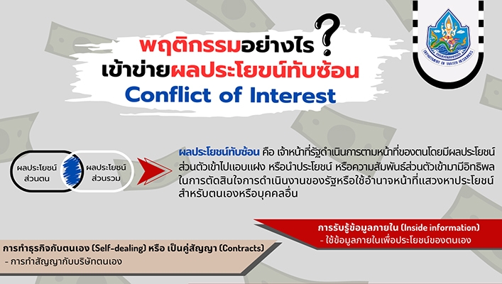 ทน. เผยแพร่พฤติกรรมอย่างไรเข้าข่ายผลประโยชน์ทับซ้อน