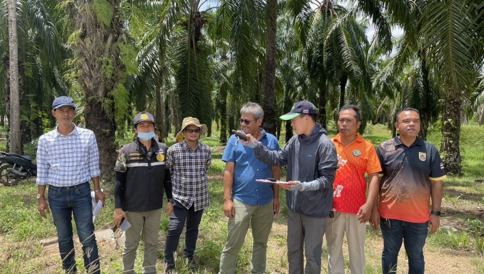 สทน.10 ร่วมกันลงพื้นที่เพื่อดำเนินการตรวจสภาพป่าในการขอใช้พื้นที่ภายในเขตป่าสงวนแห่งชาติ
