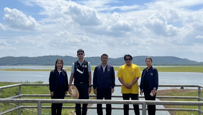 สทน.6 เข้าร่วมประชุมรับฟังข้อมูลและลงพื้นที่ติดตามสถานการณ์น้ำ ในพื้นที่จังหวัดฉะเชิงเทรา