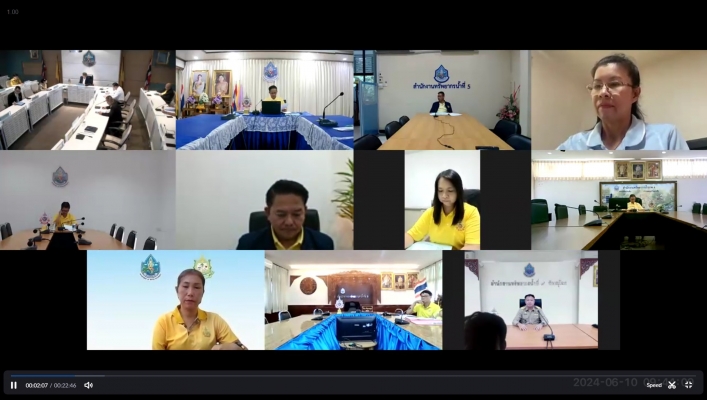 สทน.1 เข้าร่วมประชุมคณะกรรมการกลั่นกรองการประเมินผลการปฏิบัติราชการของข้าราชการพลเรือนสามัญ ครั้งที่ 1/2567
