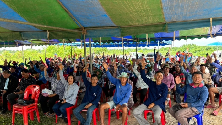 สทน.1 สอน.3 กำแพงเพชร ดำเนินการจัดประชุมเชิงปฏิบัติการเพิ่มประสิทธิภาพกลุ่มผู้ใช้น้ำ และเครือข่ายเพื่อสนับสนุนการดำเนินงานขององค์กรผู้ใช้น้ำ กลุ่มผู้ใช้น้ำฝายน้ำล้นท่าเสากระโดง