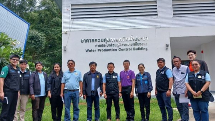 สทน.1 ร่วมกับ กจน. และ กนก. ตรวจสอบสถานที่ใช้น้ำ-แหล่งน้ำ ประกอบการพิจารณาขออนุญาตใช้น้ำจังหวัดเชียงราย