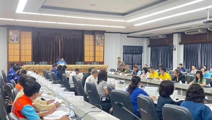 สทน.1 สอท.2 เชียงราย เข้าร่วมประชุมกองอำนวยการป้องกันและบรรเทาสาธารณภัย จ.พะเยา ครั้งที่ 2/2567