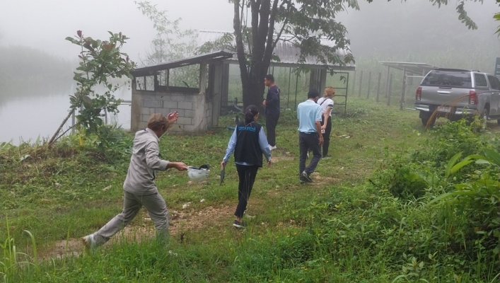 สทน.7 ​ลงพื้นที่ตรวจสอบสถานที่ – แหล่งน้ำ เพื่อประกอบการพิจารณาขออนุญาตการใช้น้ำ