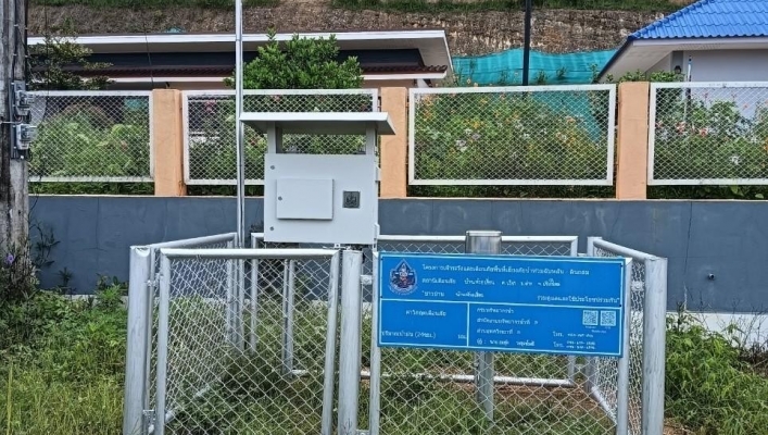 สทน.1 สอท.1 เชียงใหม่ ลงพื้นที่ย้ายจุดที่ตั้งสถานีฯ ตรวจสอบ ซ่อมแซม ปรับปรุงบำรุงรักษาสถานีเตือนภัยล่วงหน้า(Early Warning)