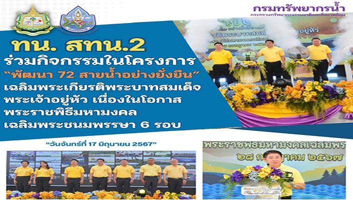 สทน.2 ร่วมกิจกรรมในโครงการ 