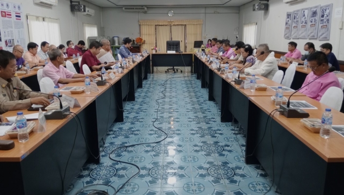 สทน.1 สคก. เข้าร่วมประชุมร่วมกับผู้บริหาร อปท. และผู้นำชุมชน ในเขตพื้นที่จังหวัดลำปาง