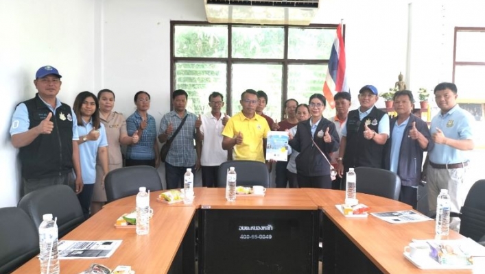สทน.5 ดำเนินโครงการเสริมสร้างศักยภาพองค์กรปกครองส่วนท้องถิ่นในการประเมินคุณภาพระบบประปาหมู่บ้านของ อบต.หนองหลัก อำเภอชุมพวง จังหวัดนครราชสีมา