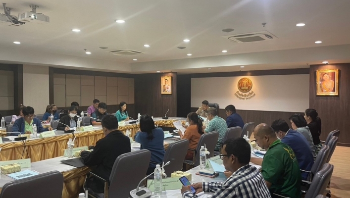 สทน.1 ส่วนพัฒนาและฟื้นฟูแหล่งน้ำ เข้าร่วมการประชุมคณะทำงานส่งเสริมพัฒนาอาชีพ และการตลาดภายใต้คณะอนุกรรมการนโยบายที่ดินจังหวัดเชียงใหม่