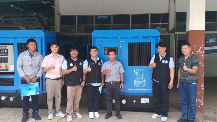 กพน.2 ลงพื้นที่จัดส่งและตรวจรับเครื่องสูบน้ำ แบบเคลื่อนที่ระบบไฮดรอลิค ขนาด 24 นิ้ว อัตราการไหล 1,500 ลิตรต่อวินาที ระยะสูบส่ง 4 เมตร และเครื่องสูบน้ำระบบไฮดรอลิคส่งระยะไกล ณ สำนักงานทรัพยากรน้ำที่ 5