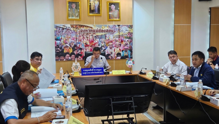 สทน.1 สอน.2 เชียงใหม่ ร่วมประชุมคณะกรรมการลุ่มน้ำสาละวิน ครั้งที่ 3/2567