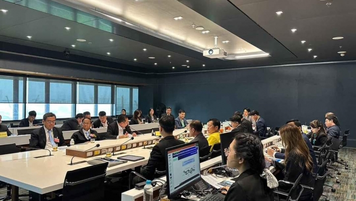 กรมทรัพยากรน้ำร่วมประชุมกับคณะอนุกรรมาธิการศึกษาแนวทางการจัดทำระบบเตือนภัยแห่งชาติ ผ่านเทคโนโลยีด้านสื่อสารโทรคมนาคม