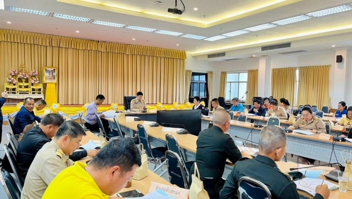 สทน.7 ประชุมคณะกรรมการกองอำนวยการป้องกันและบรรเทาสาธารณภัยจังหวัดประจวบคีรีขันธ์และศูนย์บัญชาการเหตุการณ์ป้องกันและแก้ไขปัญหาอุทกภัย วาตภัย และดินถล่ม จังหวัดประจวบคีรีขันธ์ ปี 2567 และสถานการณ์ภัยแล้ง