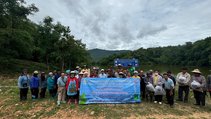 สทน.1 สอน.3 กำแพงเพชร ดำเนินการจัดโครงการการบริหารจัดการน้ำและดูแลรักษาอย่างมีส่วนร่วมและยั่งยืน  เสริมสร้างความเข้มแข็ง กลุ่มผู้ใช้น้ำอ่างเก็บน้ำสองแควหลวง (เครือข่ายเดิม)