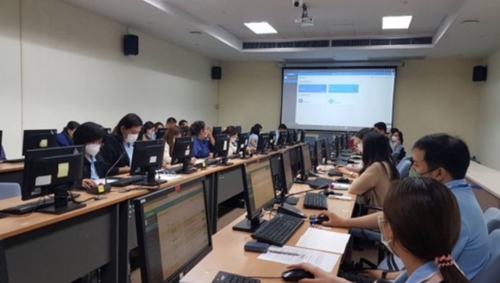 ทส. ทน. สทน.11 ส่วนอุทกวิทยา เข้าร่วมการอบรมการใช้ระบบสารบรรณอิเล็กทรอนิกส์ ประจำปี 2567