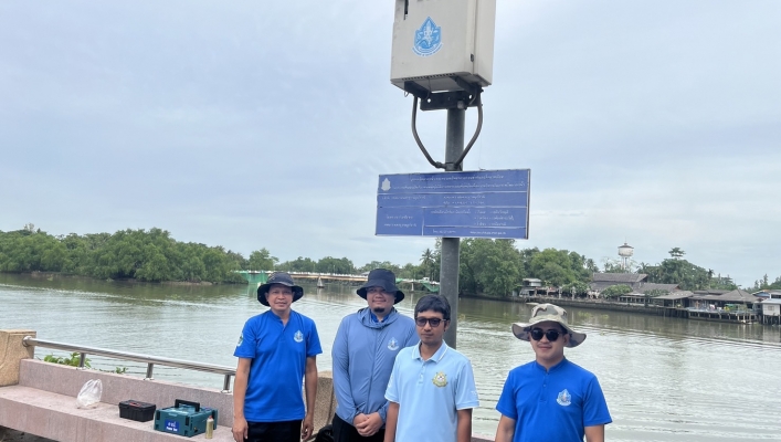 สทน.10 ดำเนินการตรวจสอบบำรุงรักษาระบบส่งสัญญาณด้วยภาพ (CCTV) บริเวณสะพานนริศ