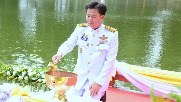 ​สทน.๗ ร่วมพิธีพลีกรรมตักน้ำจากแหล่งน้ำศักดิ์สิทธิ์
