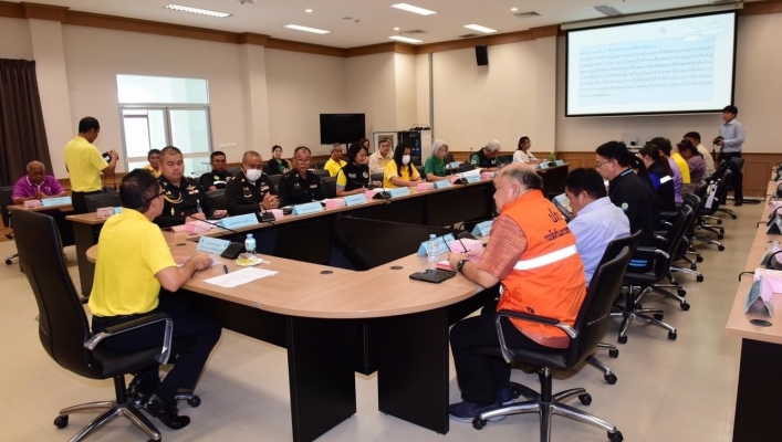 สทน.7 ประชุมการติดตามสถานการณ์ภัยแล้งในพื้นที่จังหวัดราชบุรี