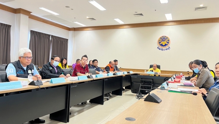 สทน.7 ประชุมกองอำนวยการป้องกันและบรรเทาสาธารณภัย (กอปภ.ก.) เพื่อเตรียมความพร้อมรับสถานการณ์อุทกภัย ปี 2567