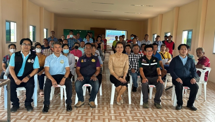 กพน.2 ประชุมรับฟังความคิดเห็น โครงการอนุรักษ์ฟื้นฟูห้วยหนองแขนนาง  ตำบลวังดาล ตำบลกบินทร์ อำเภอกบินทร์บุรี จังหวัดปราจีนบุรี
