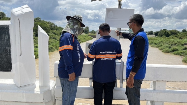สทน.4 ออกปฏิบัติงานตรวจสอบและบำรุงรักษาสถานีสนามระบบตรวจวัดสภาพน้ำทางไกลอัตโนมัติลุ่มน้ำชี (Telemetering) และสถานี CCTV