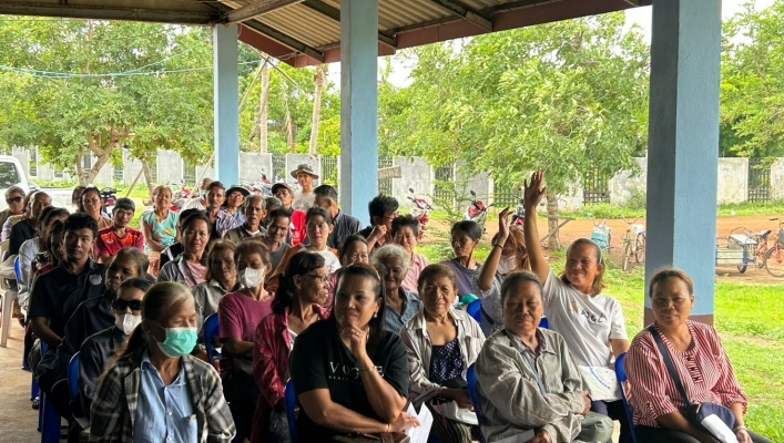 สทน.6 ดำเนินการจัดโครงการเพิ่มประสิทธิภาพกลุ่มผู้ใช้น้ำและเครือข่ายเพื่อสนับสนุนการดำเนินงานขององค์กรผู้ใช้น้ำ เครือข่ายกลุ่มผู้ใช้น้ำสระทุ่งทะเล