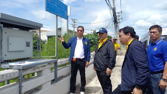 สทน.5 ใหการต้อนรับ รองเลขาธิการ สทนช. ลงพื้นที่ตรวจราชการติดตามการเตรียมความพร้อมฯ การรับมือฤดูฝนปี