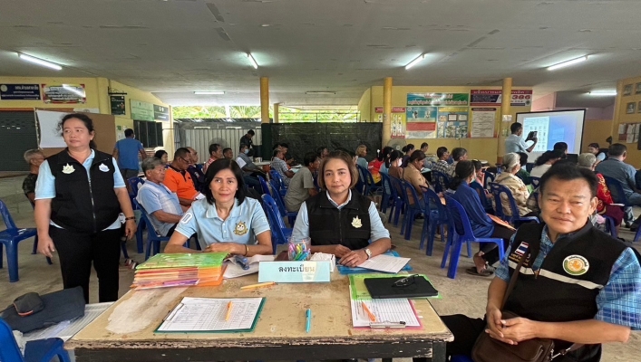 สทน.7 ประชุมโครงการบริหารจัดการน้ำและการดูแลรักษาอย่างมีส่วนร่วมและยั่งยืน (เสริมสร้างความเข้มแข็งกลุ่มผู้ใช้น้ำ/เครือข่ายเดิม)