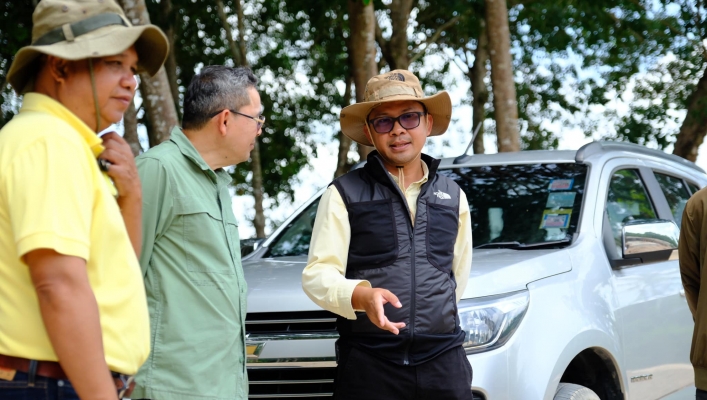 สทน.8 ติดตามผลการดำเนินงาน โครงการอนุรักษ์ฟื้นฟูแหล่งน้ำ ปีงบประมาณ พ.ศ. 2567 จังหวัดสงขลา