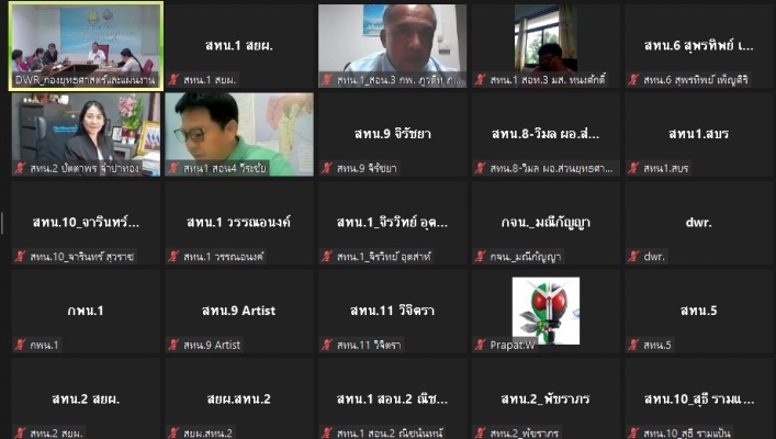 สทน.1 เข้าร่วมการเตรียมการประชุมเชิงปฏิบัติการ การทบทวนและจัดทำแผนปฏิบัติราชการกรมทรัพยากรน้ำ ระยะ 5 ปี (พ.ศ. 2566 – พ.ศ.2570) และรายปี 2568 - 2569 ของกรมทรัพยากรน้ำ