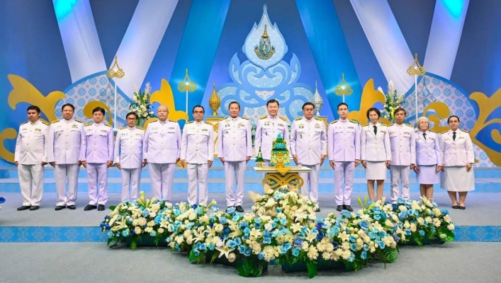 กรมทรัพยากรน้ำ บันทึกเทปถวายพระพรชัยมงคล สมเด็จพระนางเจ้าสิริกิติ์  พระบรมราชินีนาถ พระบรมราชชนนีพันปีหลวง เนื่องในโอกาสวันเฉลิมพระชนมพรรษา 12 สิงหาคม 2567
