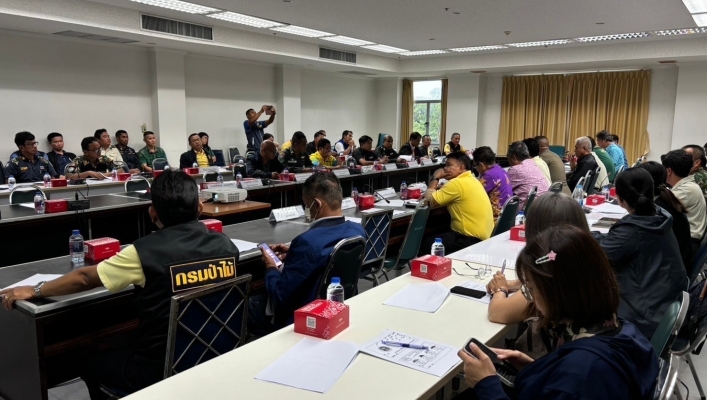สทน.7 ประชุมอนุกรรมการนโยบายที่ดินจังหวัดประจวบคีรีขันธ์ (คทช.จังหวัด)