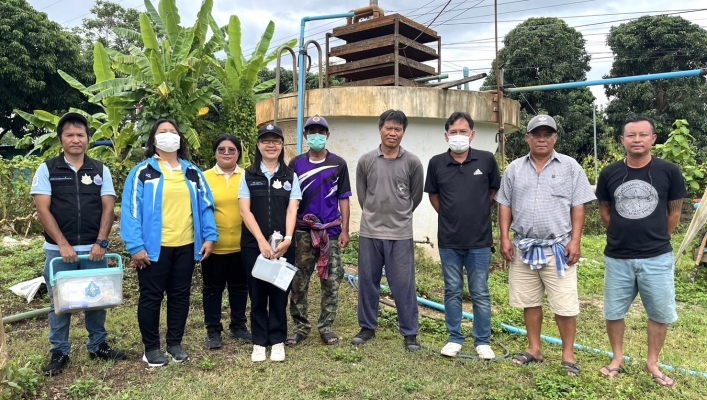 สทน.1 เก็บตัวอย่างน้ำประปาหมู่บ้านตรวจวิเคราะห์ คุณภาพน้ำโครงการเสริมสร้างศักยภาพ อปท.ในการประเมินคุณภาพระบบประปาหมู่บ้าน