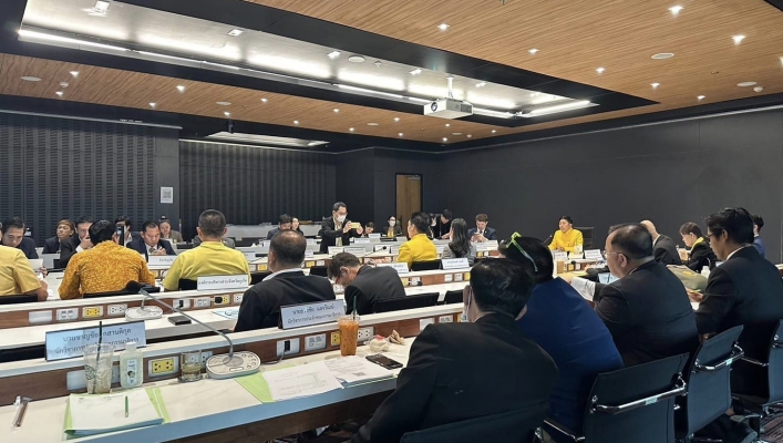 กรมทรัพยากรน้ำประชุมร่วมกับคณะกรรมาธิการการป้องกันและบรรเทาผลกระทบจากภัยธรรมชาติและสาธารณภัยให้ความช่วยเหลืออุทกภัยในพื้นที่ จ.ภูเก็ต