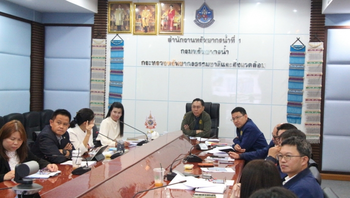 สทน.1 ประชุมเตรียมถวายผ้ากฐินพระราชทานกรมทรัพยากรน้ำ ประจำปี พ.ศ.2567 ณ วัดเจดีซาวหลังพระอารามหลวง จังหวัดลำปาง