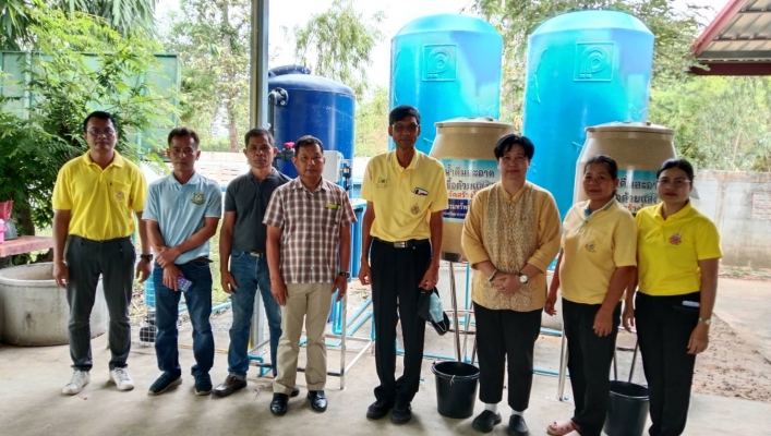 สทน.4 เข้าดำเนินการติดตั้งโครงการก่อสร้างระบบกระจายน้ำสะอาด เพื่ออุปโภคและบริโภค สนับสนุนศูนย์พัฒนาเด็กเล็กเทศบาลหัวนาคำ