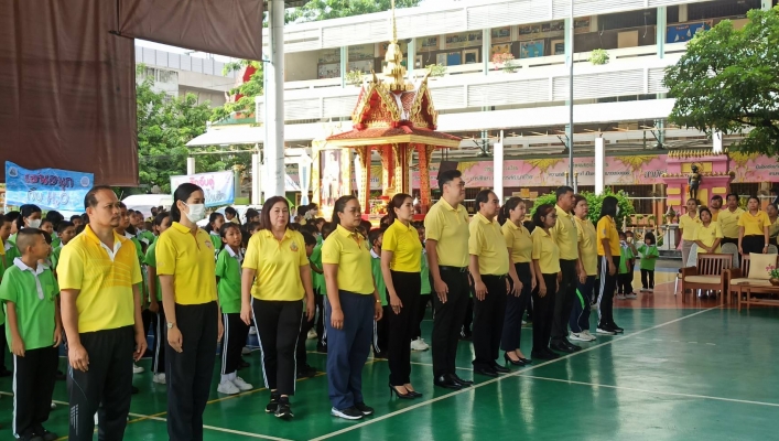 กรมทรัพยากรน้ำ ร่วมกิจกรรม “โครงการปวงประชารวมพลังร่วมใจรักษ์แหล่งน้ำ เพื่อเฉลิมพระเกียรติพระบาทสมเด็จพระเจ้าอยู่หัว เนื่องในโอกาสมหามงคลเฉลิมพระชนมพรรษา 6 รอบ 28 กรกฎาคม 2567” ณ โรงเรียนวัดหลักสี่