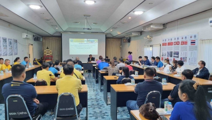 สทน.1 ร่วมกับสำนักงานคณะกรรมการป้องกันและปราบปรามการทุจริตแห่งชาติ จังหวัดลำปาง ลงพื้นที่ให้ข้อมูล โครงการก่อสร้างระบบกระจายน้ำด้วยพลังงานแสงอาทิตย์จากสระน้ำบ้านแพะหนองแดง