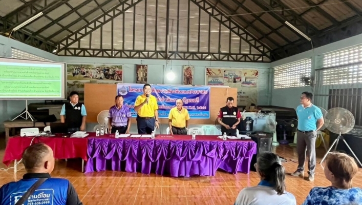 สทน.1 สอน.4 เชียงราย จัดประชุมเชิงปฎิบัติการฟังความคิดเห็นของประชาชน (ปีงบประมาณ 2567) โครงการปรับปรุงเพิ่มประสิทธิภาพแหล่งน้ำหนองกุ่ม พร้อมระบบกระจายน้ำด้วยพลังงานแสงอาทิตย์