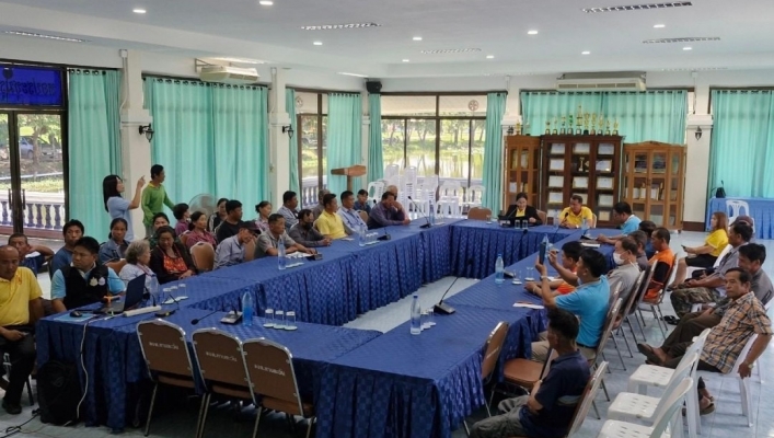 สทน.1 สทน.4 เชียงราย จัดประชุมเชิงปฏิบัติการเพื่อรับฟังความคิดเห็นของประชาชน (ปีงบประมาณ พ.ศ.2567)โครงการอนุรักษ์ฟื้นฟูแหล่งน้ำหนองฮ่าง ระยะ 1