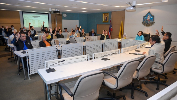 การประชุมสมาชิกชมรม STRONG ทน. องค์กรพอเพียงต้านทุจริต