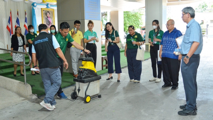 กรมทรัพยากรน้ำ รับการตรวจประเมินการคัดแยกขยะมูลฝอย ประจำปี 2567