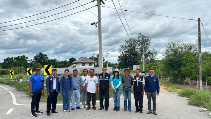 สทน.1 ร่วมกับ สำนักงานตรวจเงินแผ่นดินภูมิภาคที่ 9 ลงพื้นที่ตรวจสอบผลสัมฤทธิ์และประสิทธิภาพการดำเนินงานโครงการก่อสร้างระบบกระจายน้ำด้วยพลังงานแสงอาทิตย์น้ำวัง สนับสนุนเกษตรแปลงใหญ่บ้านแม่เชียงราย