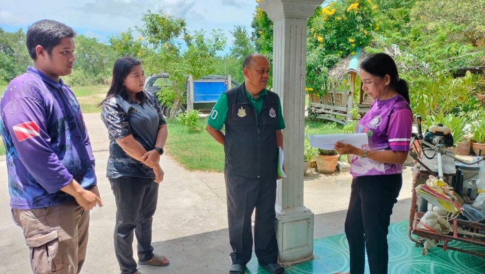 สทน.7 ลงพื้นที่ประสานส่วนราชการที่เกี่ยวข้อง ผู้นำชุมชนและกลุ่มประมงพื้นบ้าน เพื่อสร้างความรู้ความเข้าใจในการเตรียมจัดโครงการจัดตั้งเครือข่ายการบริหารจัดการพื้นที่ชุ่มน้ำอุทยานแห่งชาติหาดวนกรและโครงการจัดตั้งเครือข่ายการบริหารจัดการพื้นที่ชุ่มน้ำอุทยานแห่