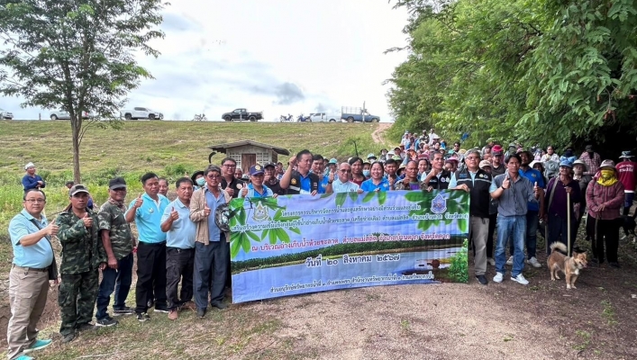 สทน.1 สอน.3 กำแพงเพชร ดำเนินการจัดโครงการการบริหารจัดการน้ำและดูแลรักษาอย่างมีส่วนร่วมและยั่งยืน เสริมสร้างความเข้มแข็ง กลุ่มผู้ใช้น้ำอ่างเก็บน้ำห้วยชะลาด (เครือข่ายเดิม)