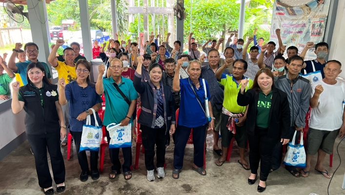 สทน.1 สอน.1 ลำปาง จัดโครงการประชุมเชิงปฏิบัติการการจัดตั้งและการให้ความรู้กลุ่มผู้ใช้น้ำ (แหล่งน้ำที่กรมทรัพยากรน้ำดำเนินการก่อสร้างและบำรุงรักษา) กลุ่มผู้ใช้น้ำระบบกระจายน้ำด้วยพลังงานแสงอาทิตย์จากอ่างเก็บน้ำห้วยทรายขาว