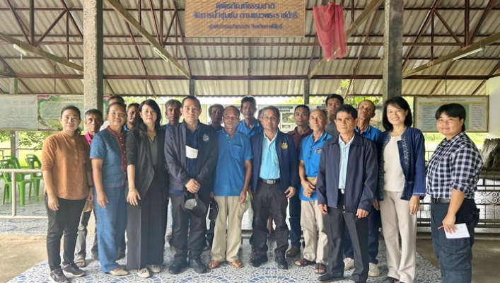 รองปลัด ทส. ลงพื้นที่ลุ่มน้ำยัง เพื่อติดตามความก้าวหน้าโครงการ Mekong EbA