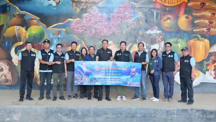 กรมทรัพยากรน้ำ โดย สทน.1 ร่วมลงพื้นที่กับคณะรองนายกรัฐมนตรี ช่วยเหลืออุทกภัย ในพื้นที่ จังหวัดเชียงราย